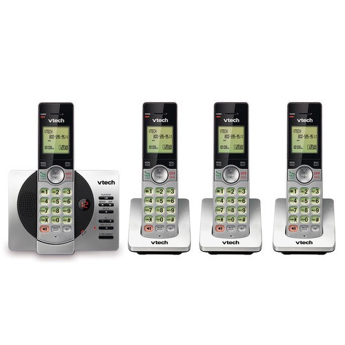 4 Handset Cordless Answering System with Caller ID/Call Waiting